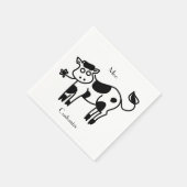 Serviette En Papier Moo Cow Thunder_Cove (Coin)