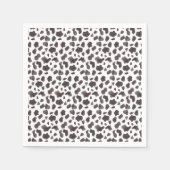 Serviette En Papier Moo Moo Vache Imprimer ferme Anniversaire fête (Devant)