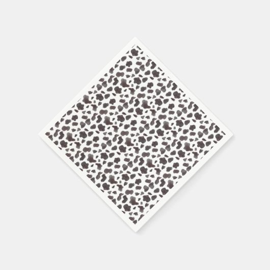 Serviette En Papier Moo Moo Vache Imprimer ferme Anniversaire fête (Coin)