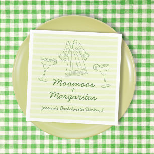 Serviette En Papier Moo Moos & Margaritas Écriture Manuscrite Enterrem