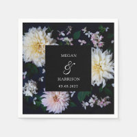 Moody Dahlia Floral