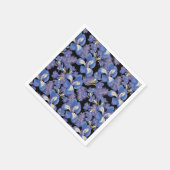 Serviette En Papier moody iris (Coin)