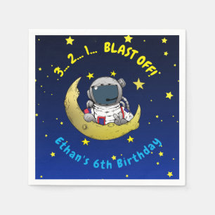 Serviette En Papier Moon Adventure