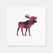 Serviette En Papier Moose Buffalo Vérifier la nature sauvage (Devant)