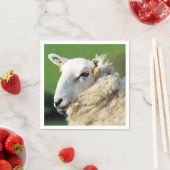 SERVIETTE EN PAPIER MOQUETTE (En situation)