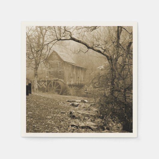 Serviette En Papier Morning Mist (Devant)