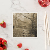 Serviette En Papier Morning Mist (En situation)
