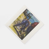 Serviette En Papier Morning's Catch, Harbour Island, Bahamas (Coin)