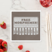Serviette En Papier Morphèmes libres (En situation)