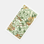Serviette En Papier Morris - Honeysuckie vert et or (Coin)