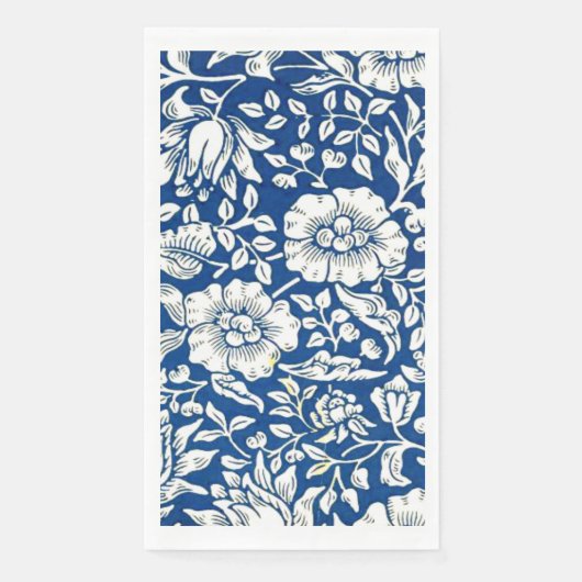 Serviette En Papier Morris - Mallow bleu (Devant)