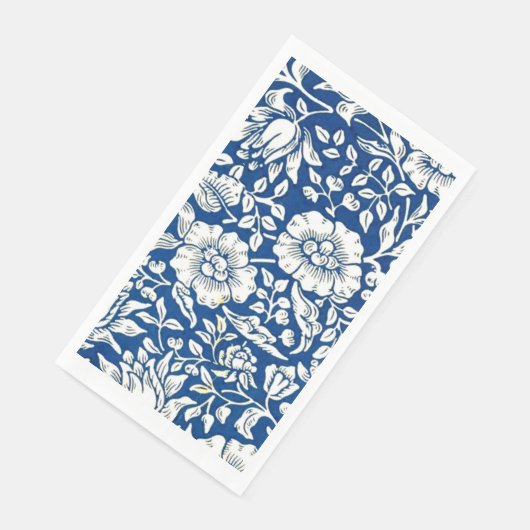 Serviette En Papier Morris - Mallow bleu (Coin)
