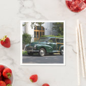 Serviette En Papier Morris Minor 1000 Voyageur (En situation)