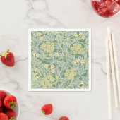 Serviette En Papier Morris Vine & Jasmine Jardin Fleur Classique (En situation)