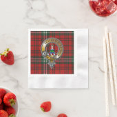 Serviette En Papier Morrison Tartan (En situation)