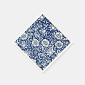 Serviette En Papier Morrs -Blue Mallow, célèbre motif, (Coin)