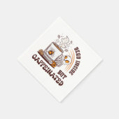 Serviette En Papier Mort À L'Intérieur Mais Caffiné (Coin)