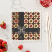 Serviette En Papier mosaïque (En situation)