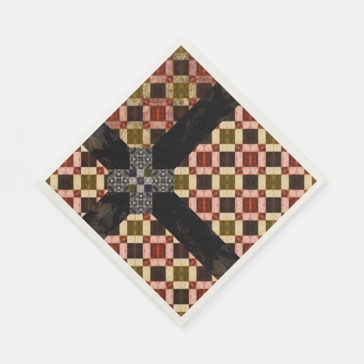 Serviette En Papier mosaïque (Coin)