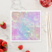 Serviette En Papier mosaïque holo sparkle : (En situation)