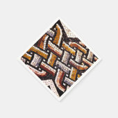 Serviette En Papier Mosaïque romaine (Coin)