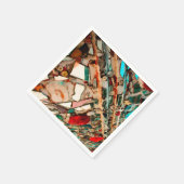 Serviette En Papier Mosaïque Upcyclée (Coin)