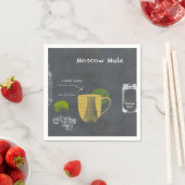 Serviette En Papier Moscou Mule (En situation)