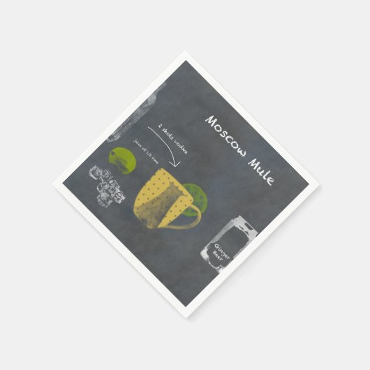 Serviette En Papier Moscou Mule (Coin)