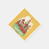 Serviette En Papier Moscou Russie (Coin)