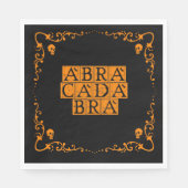 Serviette En Papier Mot magique Abracadabra (Devant)