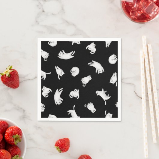 Serviette En Papier Motif (En situation)