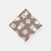 Serviette En Papier Motif (Coin)