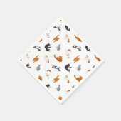 Serviette En Papier Motif (Coin)