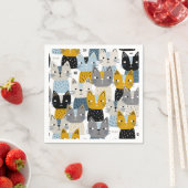 Serviette En Papier Motif (En situation)