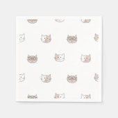 Serviette En Papier Motif (Devant)