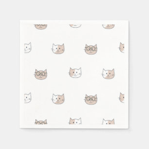 Serviette En Papier Motif