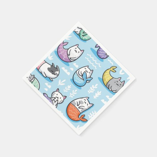 Serviette En Papier Motif (Coin)