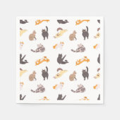 Serviette En Papier Motif (Devant)