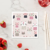 Serviette En Papier Motif (En situation)
