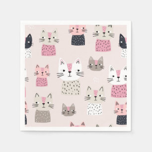 Serviette En Papier Motif