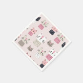 Serviette En Papier Motif (Coin)