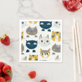 Serviette En Papier Motif (En situation)