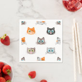 Serviette En Papier Motif (En situation)