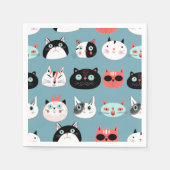 Serviette En Papier Motif (Devant)