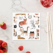 Serviette En Papier Motif (En situation)