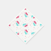 Serviette En Papier Motif (Coin)