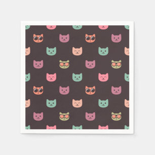 Serviette En Papier Motif