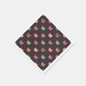Serviette En Papier Motif (Coin)