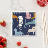 Serviette En Papier Motif (En situation)