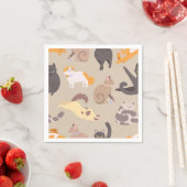 Serviette En Papier Motif (En situation)